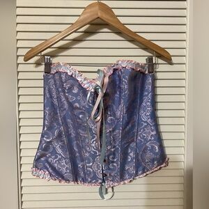 Pink and Purple Corset